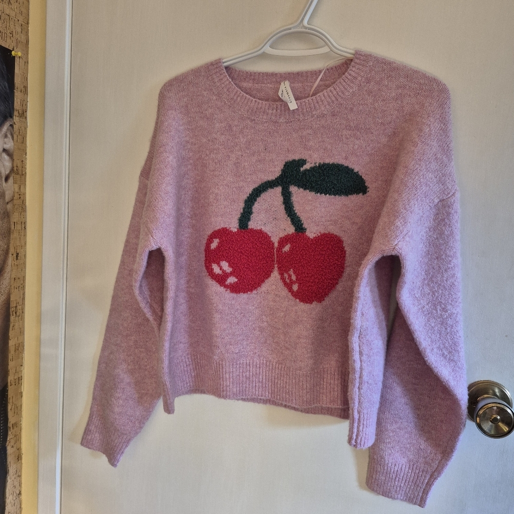 Pink Cherry Pullover